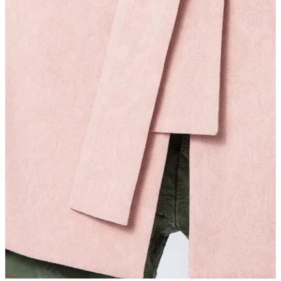 ZADIG & VOLTAIRE Vita Jac Mandala Jacket S 36 Blush Pink Tie Prep Old Money - Picture 3 of 13